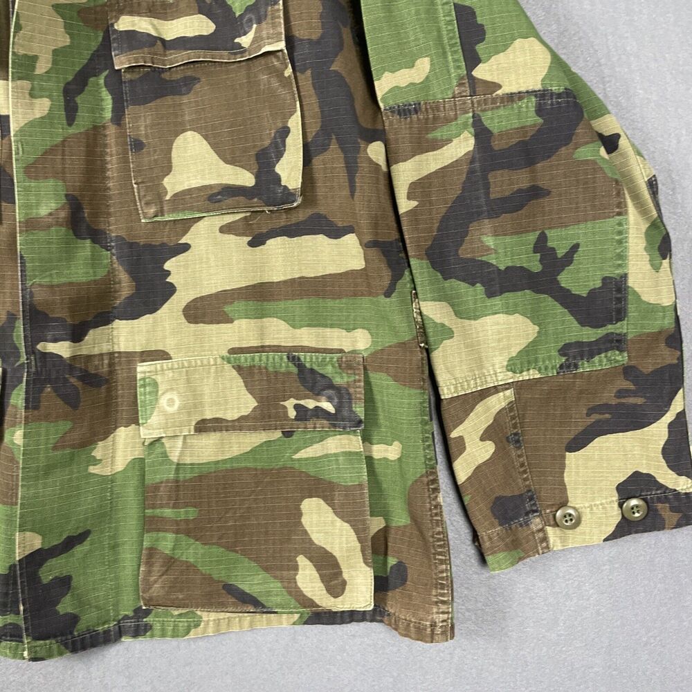 US Air Force Camo Sz Medium R Jacket Staff Sargent - Picture 4 of 16